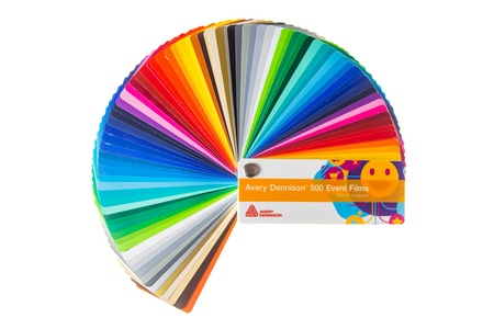 Avery 500 colour palette