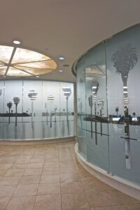 Etched Glass effect Vinyl by Rimark - The Vinyl Corporation