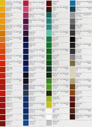 Avery Supreme Wrap Colour Chart